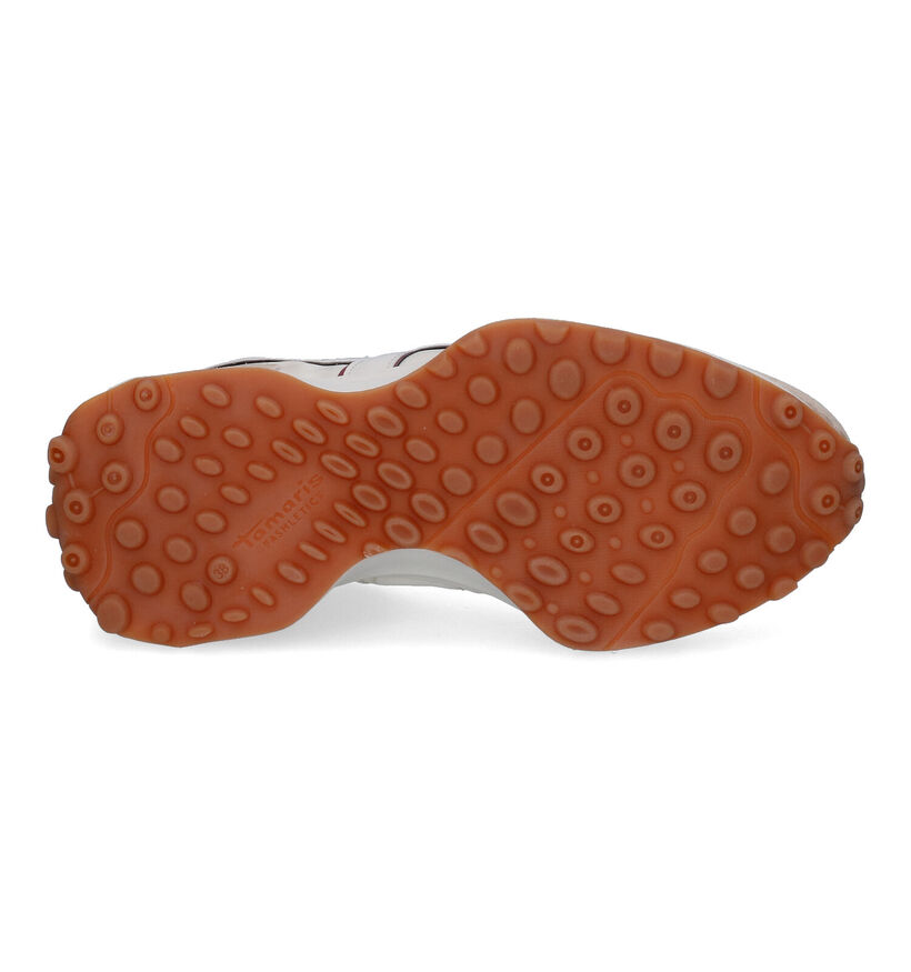 Tamaris Ecru Sneakers in kunstleer (313190)