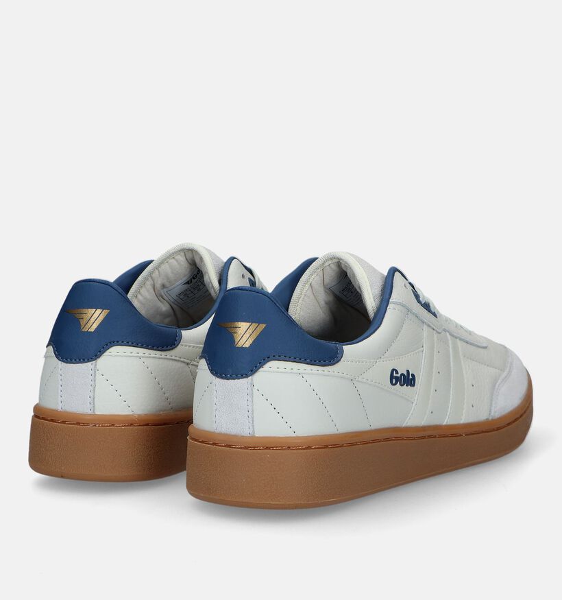 Gola Contact Witte Sneakers voor heren (328679) - geschikt voor steunzolen