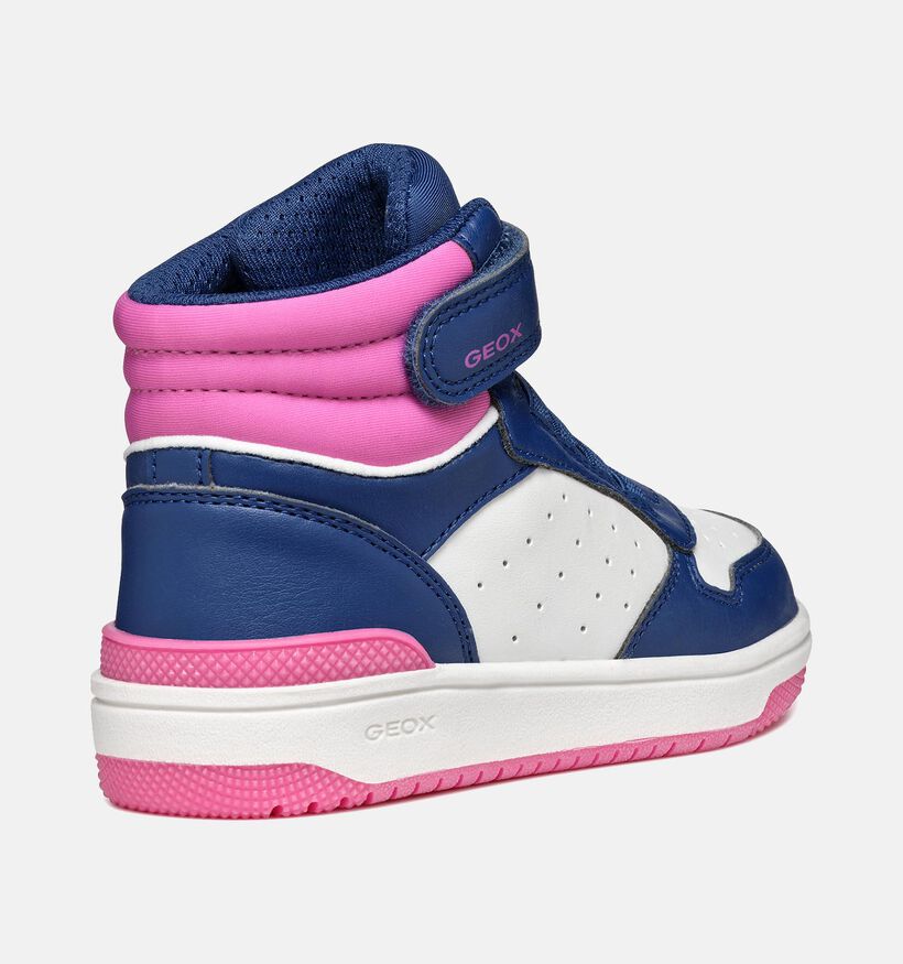 Geox Washiba Baskets en Bleu pour filles (344527) - pour semelles orthopédiques
