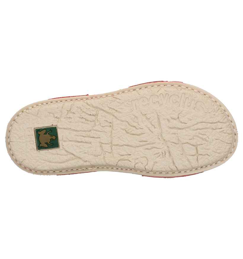 El Naturalista Terra Sandales en Rouge en cuir (275129)