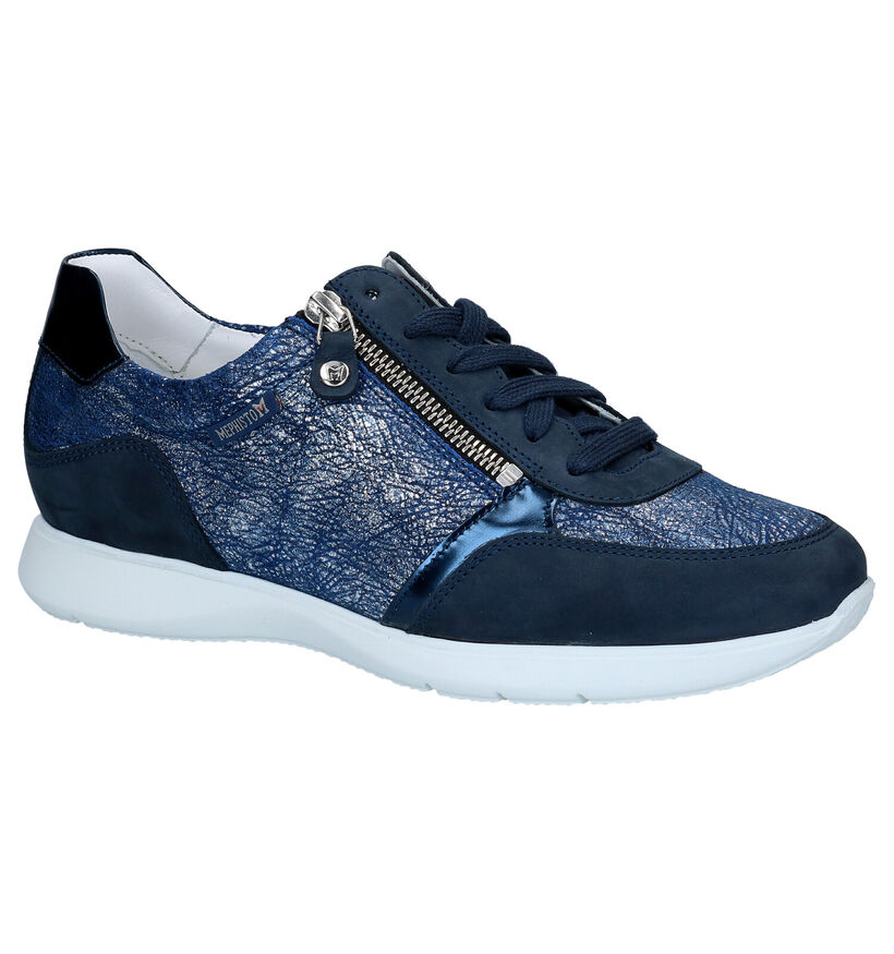Mephisto Monia Blauwe Rits-veterschoenen in leer (287420)