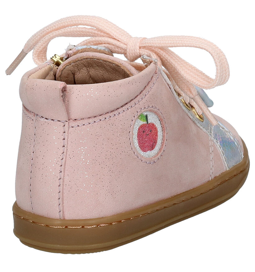 Shoo Pom Bouba Zippy Chaussures pour bébé en Bleu en cuir (279226)