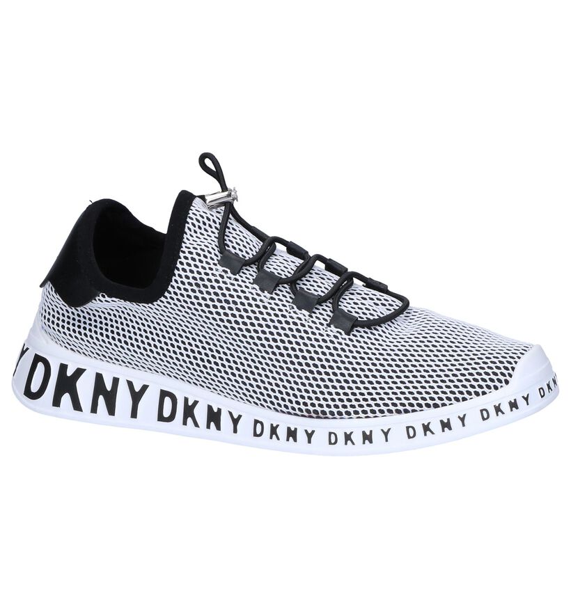 DKNY Baskets slip-on en Blanc en textile (248892)