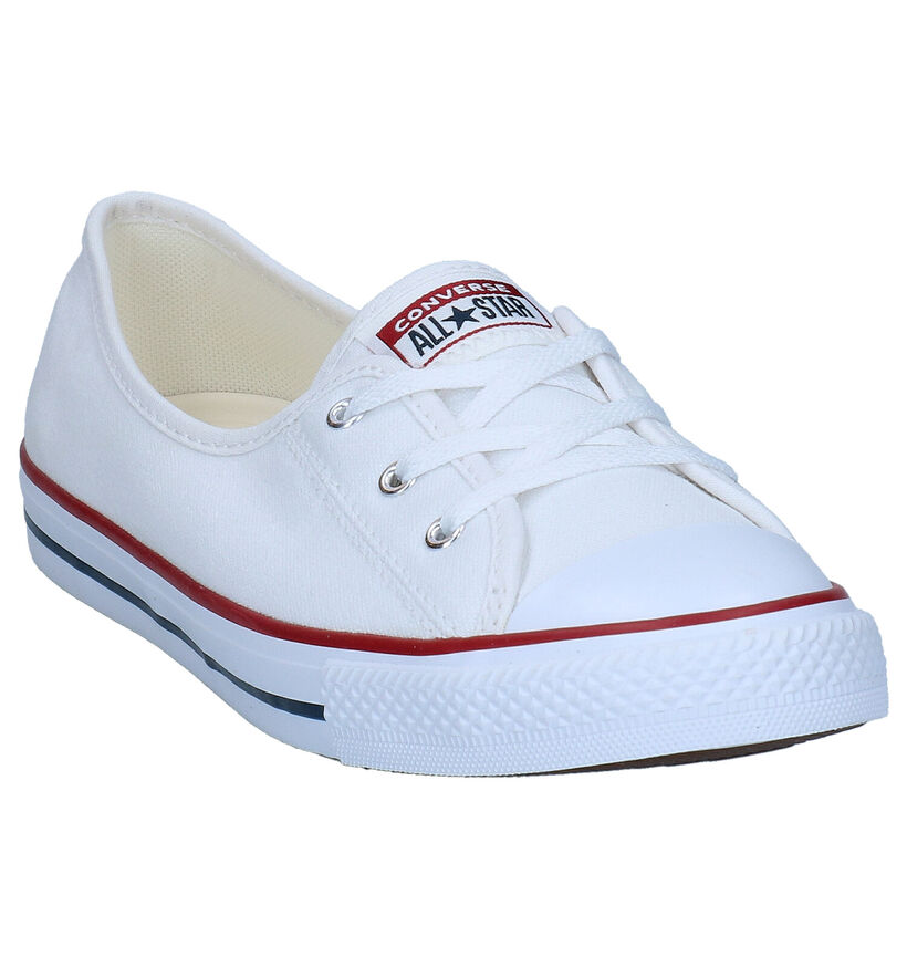 Converse AS Ballet Lace Blauwe Slip-on Sneakers voor dames (287165) - geschikt voor steunzolen
