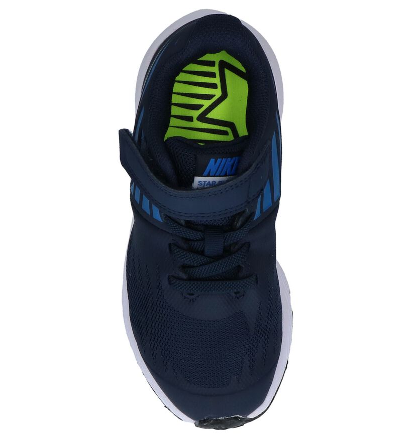 Donkerblauwe Sportschoenen Nike Star Runner PS, , pdp