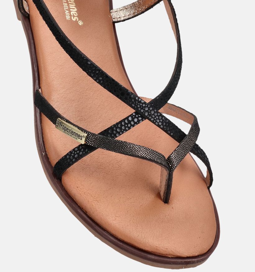 Les Tropeziennes Monagum Zwarte Sandalen voor dames (373232)