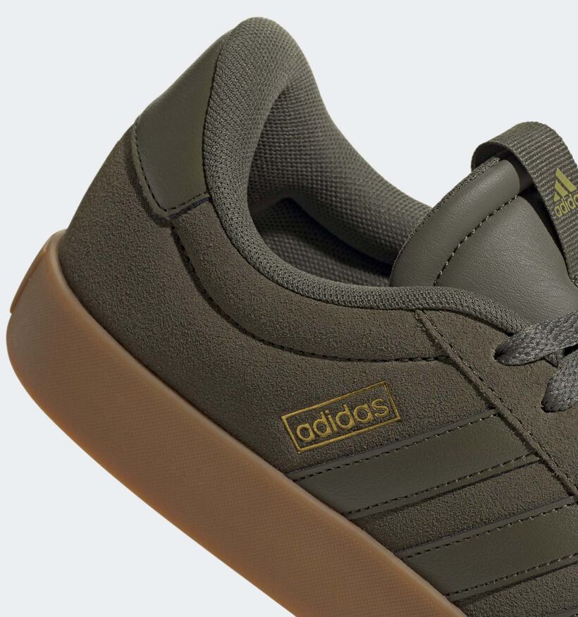 adidas VL Court 3.0 Kaki Groene Sneaker voor heren (359500) - geschikt voor steunzolen