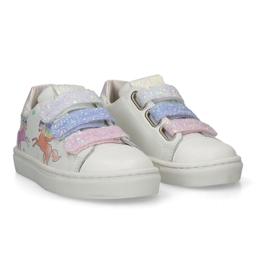 Little David Felice Witte Sneakers voor meisjes (323850) - geschikt voor steunzolen