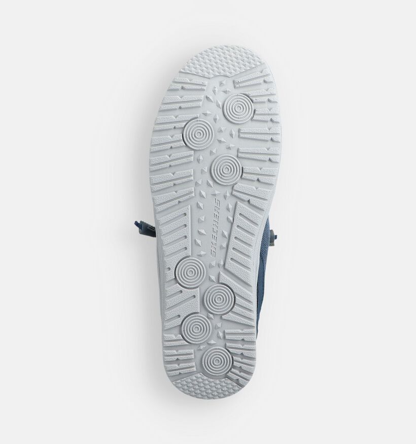 Skechers Melson Coronado Blauwe Moc Toe Veterschoenen voor heren (371050)