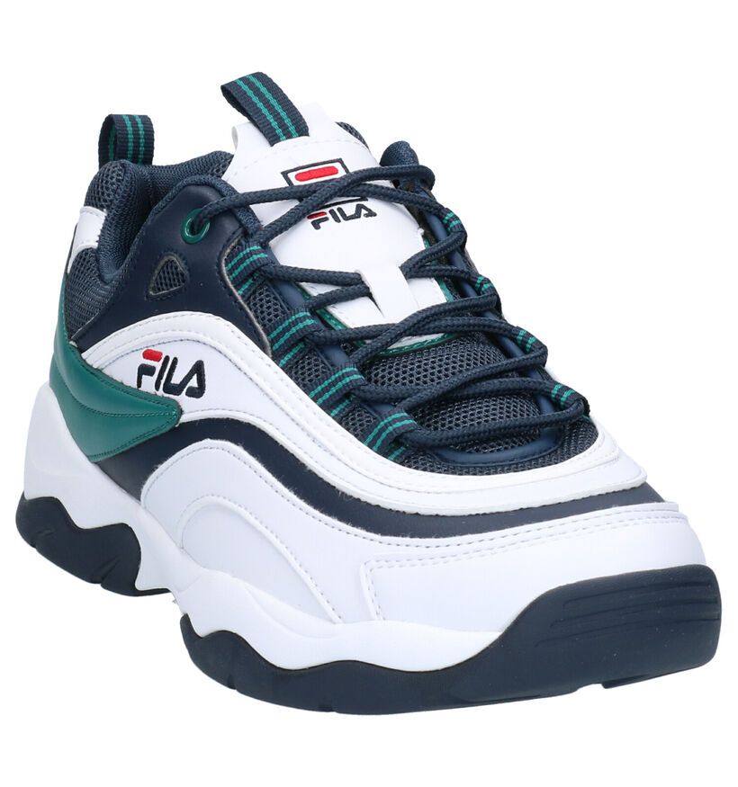 Fila Ray Witte Sneakers in kunstleer (253536)