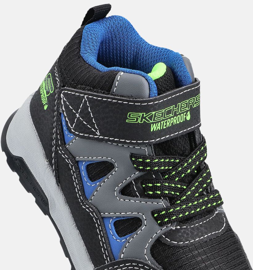 Skechers Storm Blazer Drizzle Squad Zwarte Sneakers voor jongens (366300)