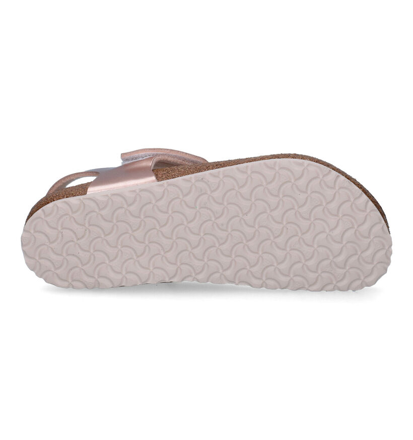 Birkenstock Kairo Sandales en Rose en simili cuir (286791)