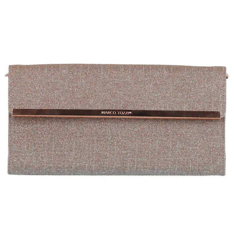 Marco Tozzi Zilveren Feesttasje in stof (271987)