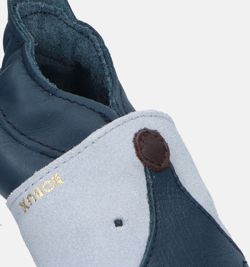 Bobux Foxy Chaussons pour bébé en Bleu pour filles, garçons (294786)