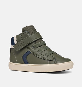 Geox Respira High Baskets Noir/Bleu/Vert