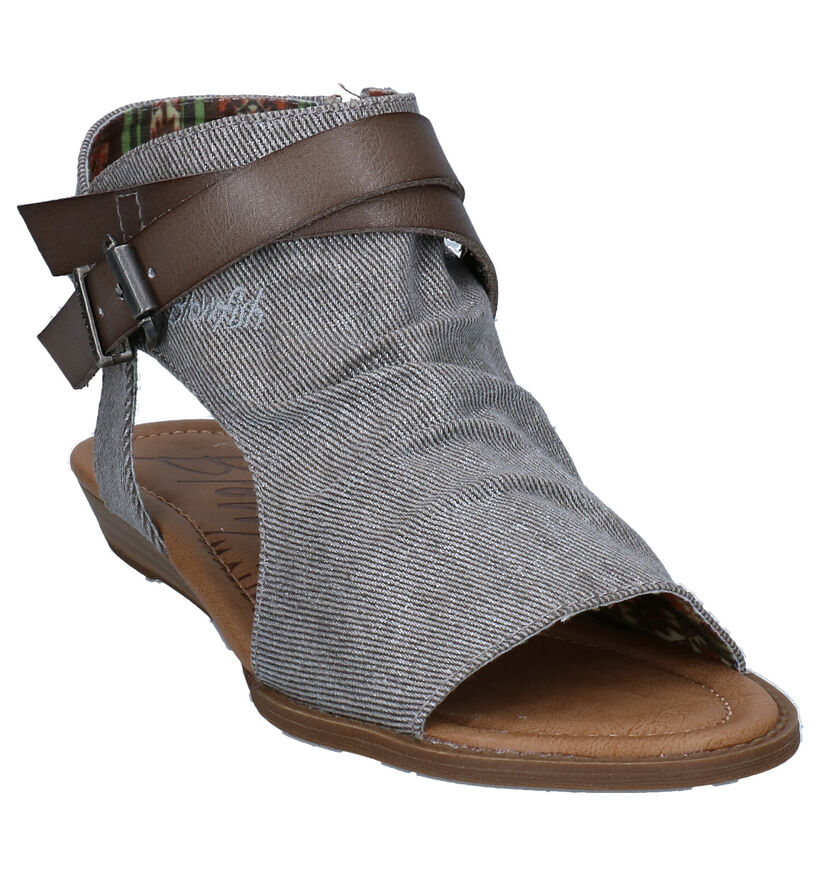 Blowfish Malibu Balla Vegan Zwarte Sandalen in stof (288922)