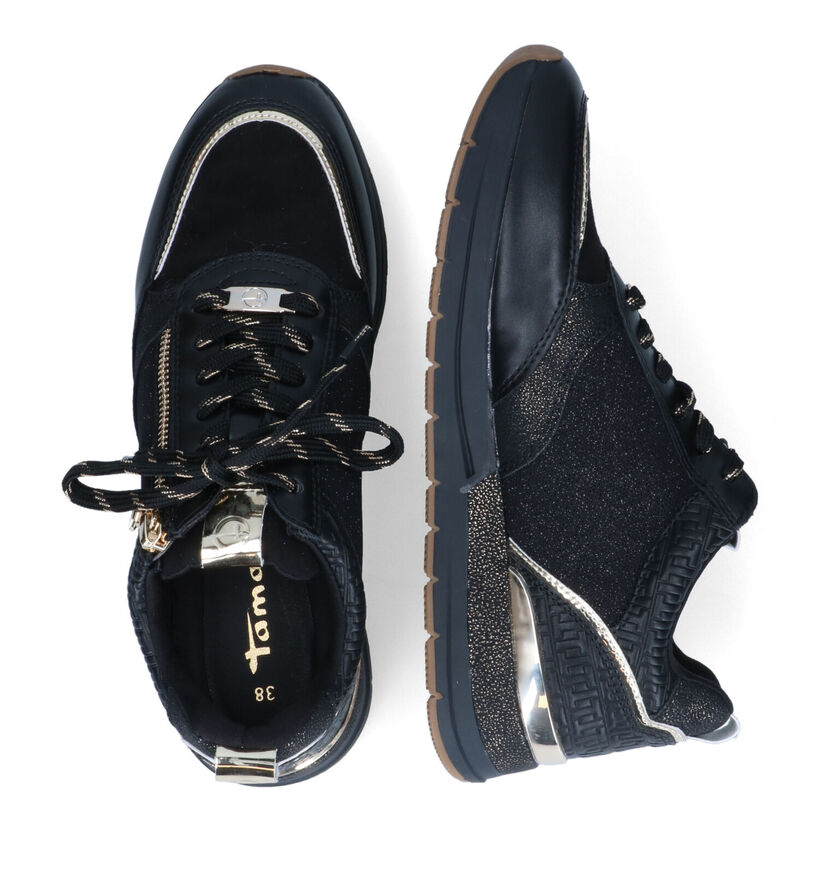 Tamaris Baskets casual en Noir en simili cuir (313186)