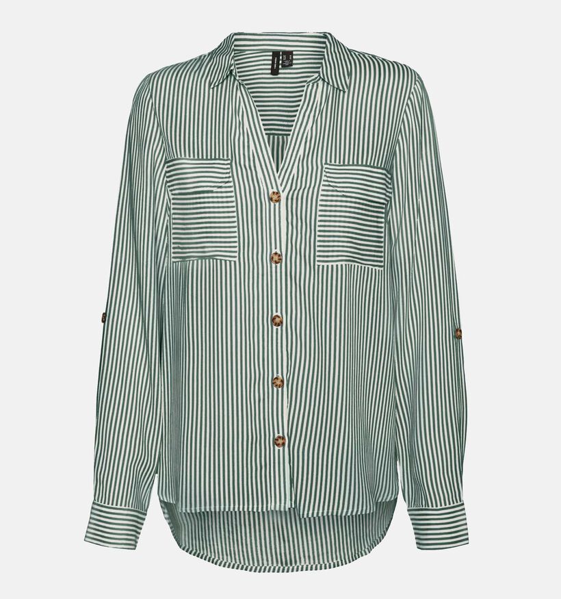 Vero Moda Bumpy Bruin Gestreept hemd voor dames (330907)