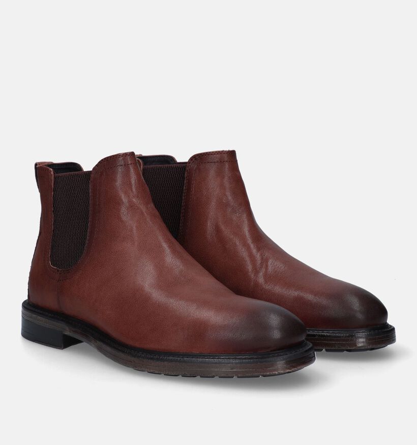 Geox Aurelio Bruine Chelsea Boots voor heren (329739)