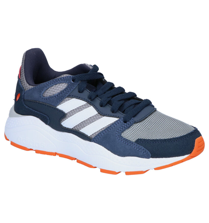 adidas Chaos Baskets en Bleu en daim (252518)