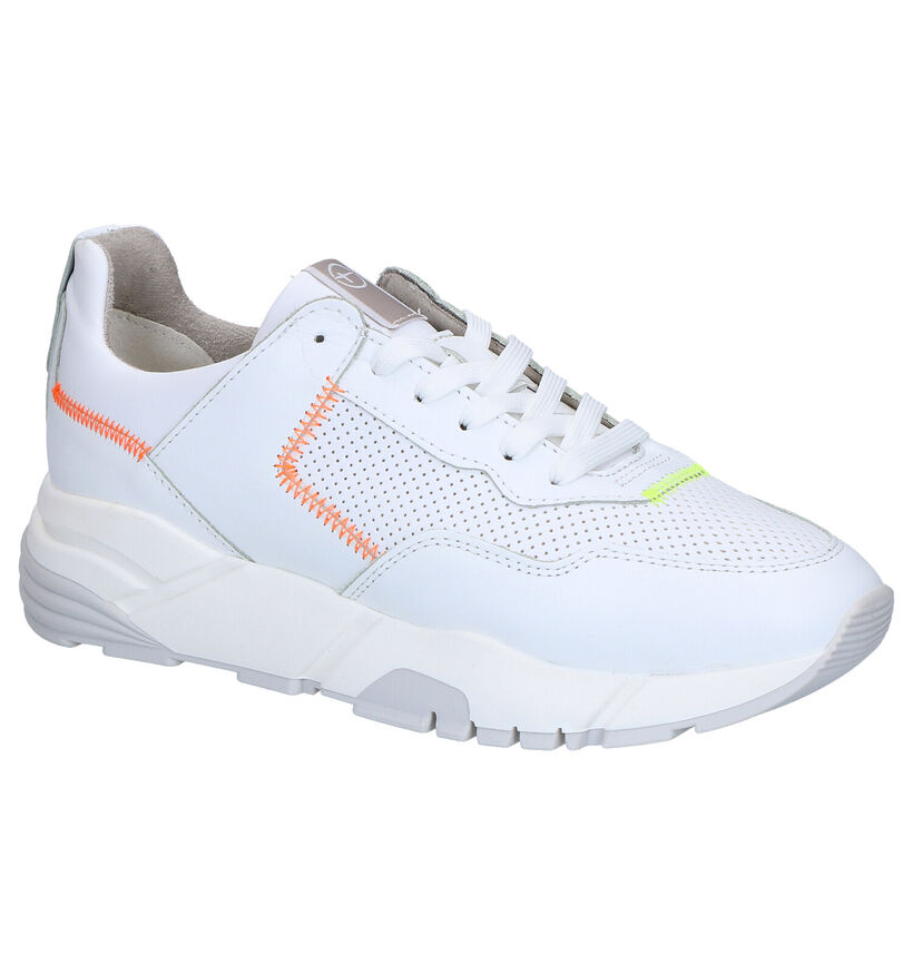 Tamaris TOUCH it Witte Sneakers in kunstleer (269810)