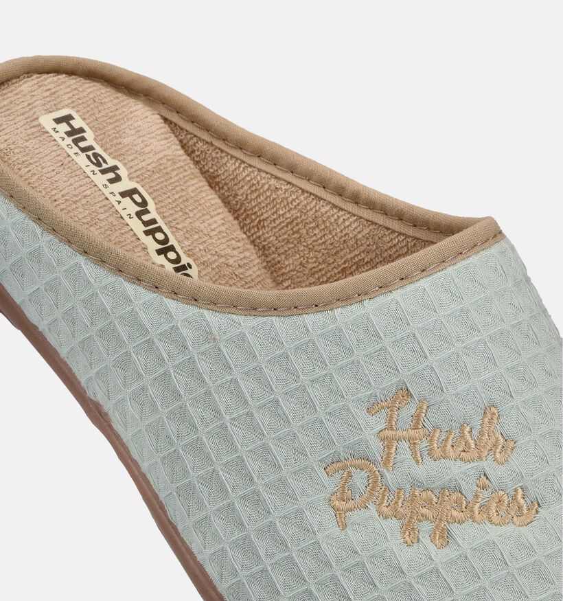 Hush Puppies Celio Groene Open Pantoffels voor dames (370591)