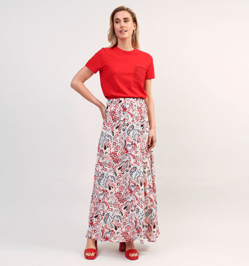 JDY Breeze Jupe maxi en Rouge pour femmes (359075)