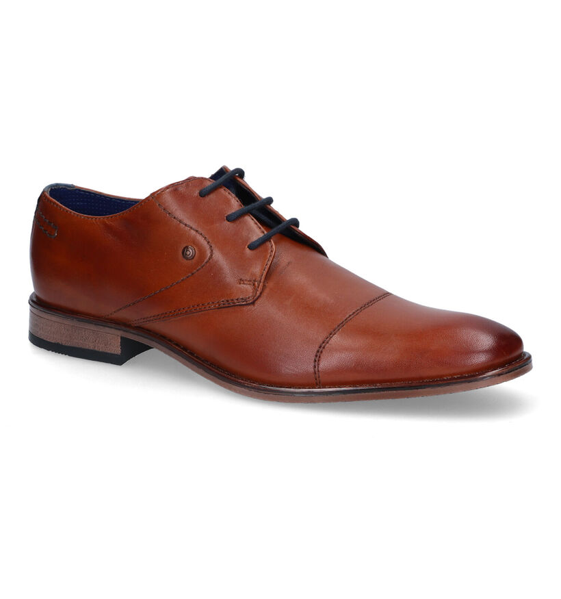 Bugatti Rinaldo Chaussures habillées en Noir pour hommes (327840)