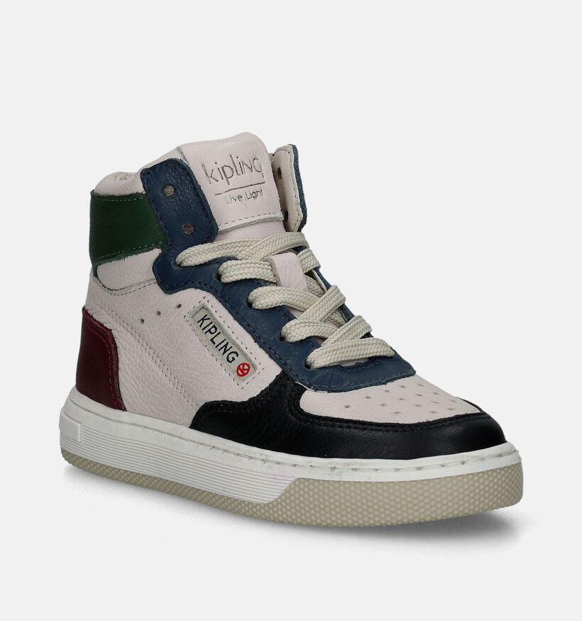 Kipling Darius Chaussures hautes en Blanc pour garçons (349356) - pour semelles orthopédiques