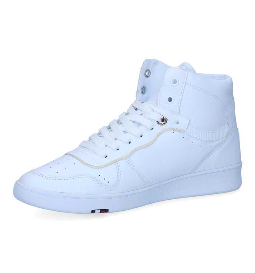 Tommy Hilfiger Baskets montantes en Blanc pour femmes (295197) - pour semelles orthopédiques