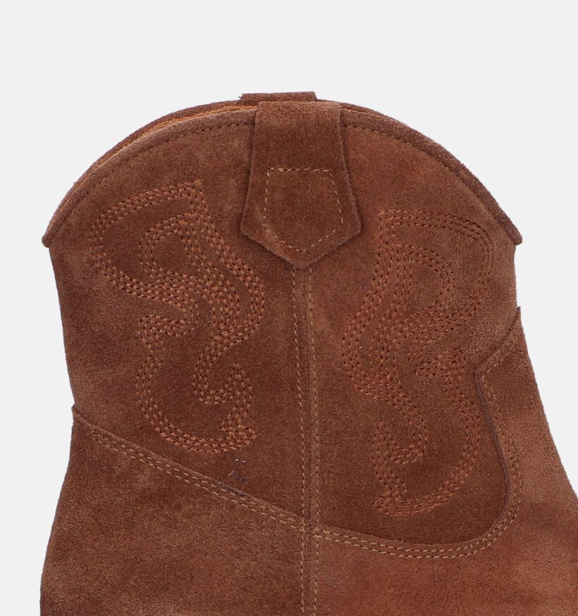 Babouche Cognac Cowboyboots voor dames (332780)