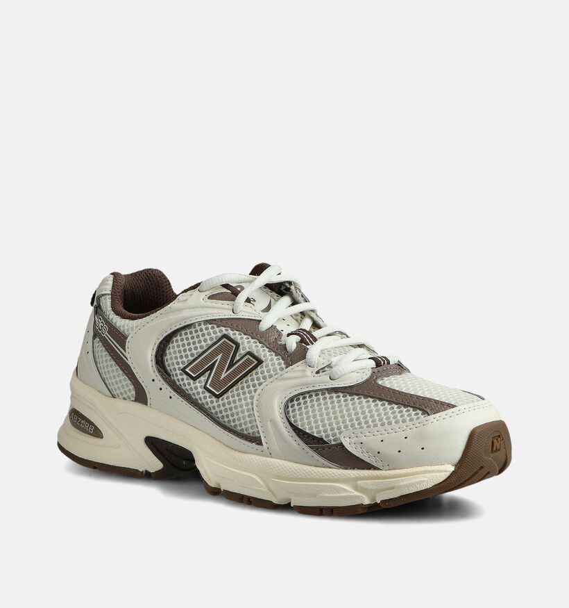 New Balance Witte Sneakers New Balance 530 ASM Bruine Sneakers voor dames (366089) - geschikt voor steunzolen