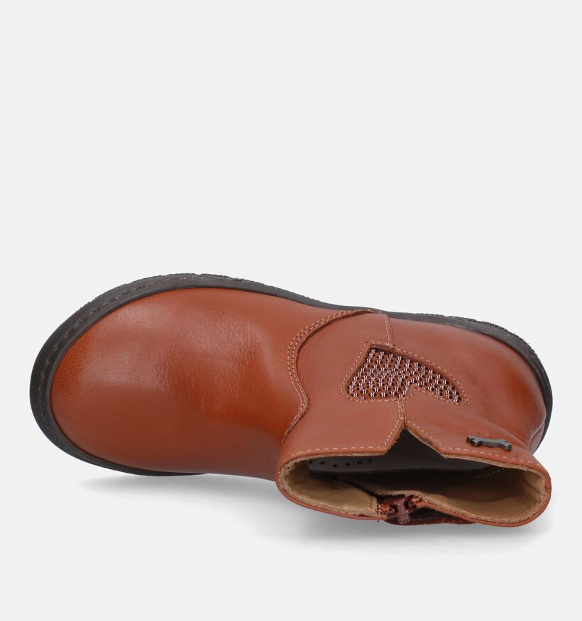 STONES and BONES Busat Cognac Korte laarzen voor meisjes (329476) - geschikt voor steunzolen