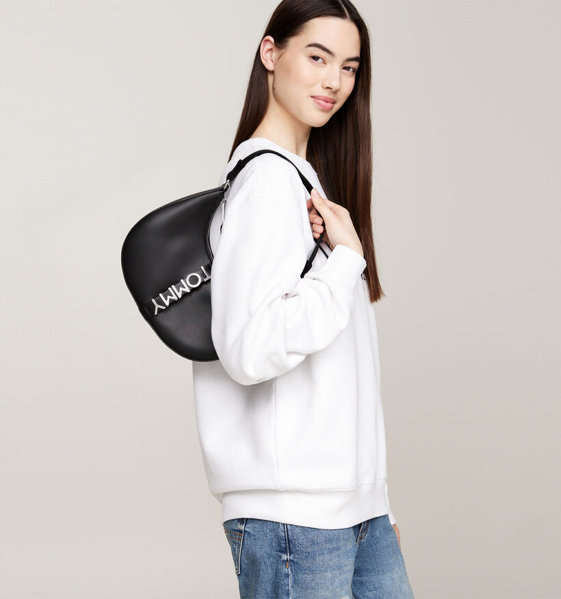 Tommy Hilfiger TJW City Bold Zwarte Schoudertas voor dames (346665)