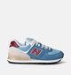 574 Baskets basses en Bleu pour hommes (359067) - pour semelles orthopédiques