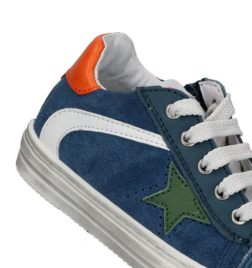 FR by Romagnoli Chaussures &agrave; lacets en Bleu pour gar&ccedil;ons (324053) - pour semelles orthop&eacute;diques