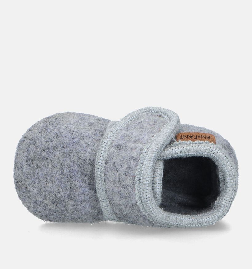 Enfant Pantoufles pour bébé en Gris clair pour filles, garçons (330353)