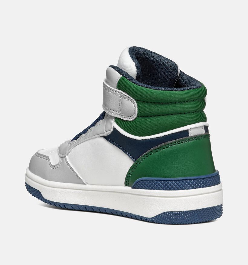 Geox Washiba Grijze Sneakers voor jongens (345955) - geschikt voor steunzolen