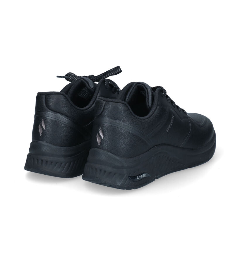 Skechers Arch Fit Zwarte Sneakers voor dames (318166) - geschikt voor steunzolen