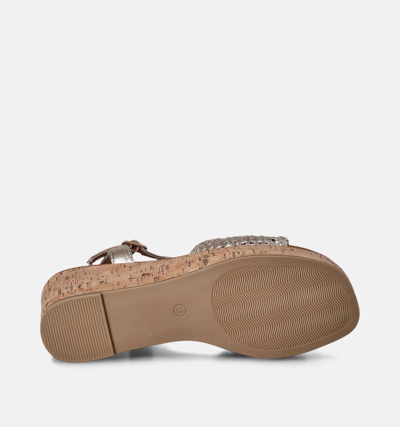 Marco Tozzi Sandalen Goud voor dames (357215)