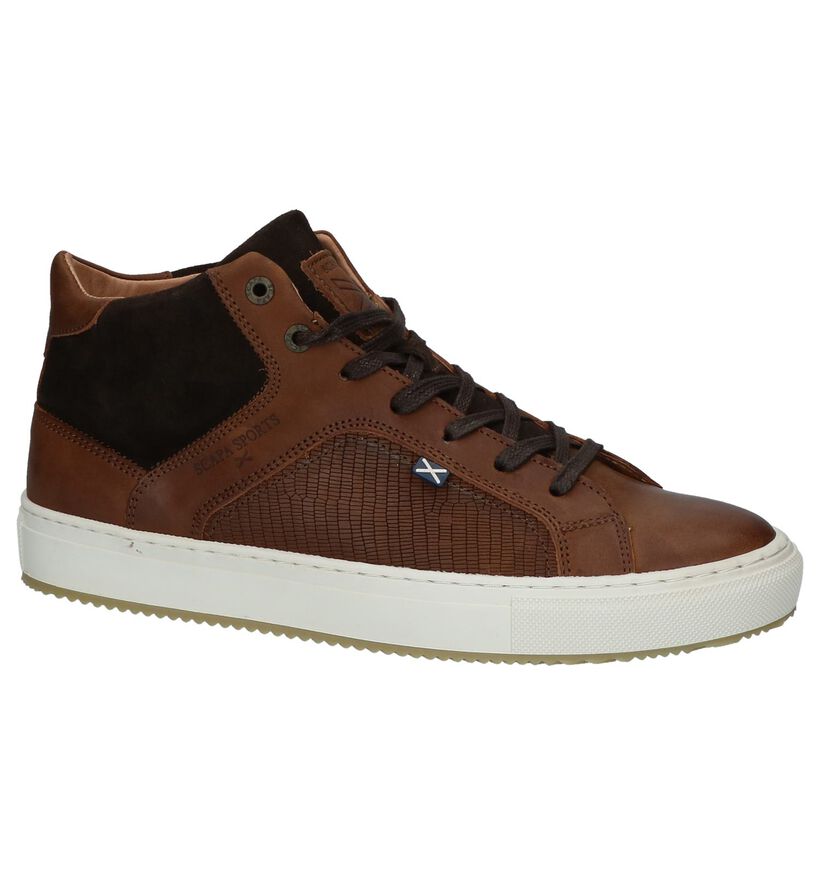 Scapa Chaussures hautes en Marron en cuir (227398)