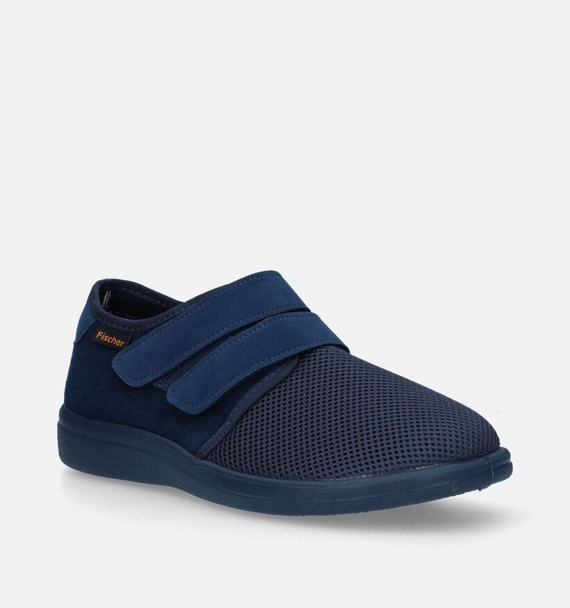 Fischer Chaussures confort en Bleu foncé pour hommes (348934) - pour semelles orthopédiques