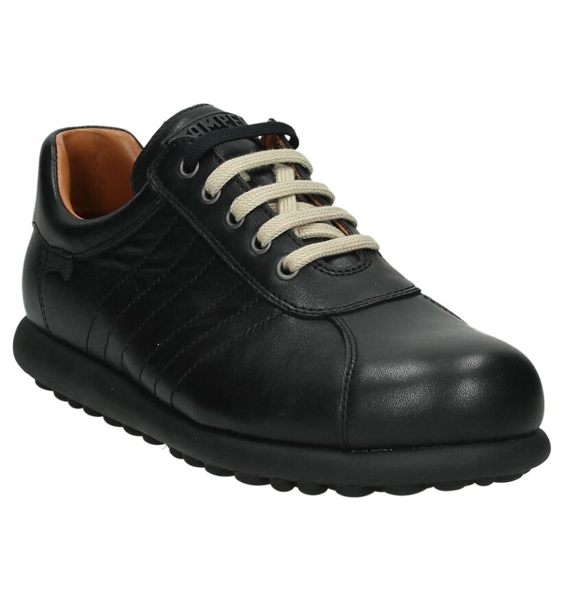 Camper Chaussures basses en Noir en cuir (168851)