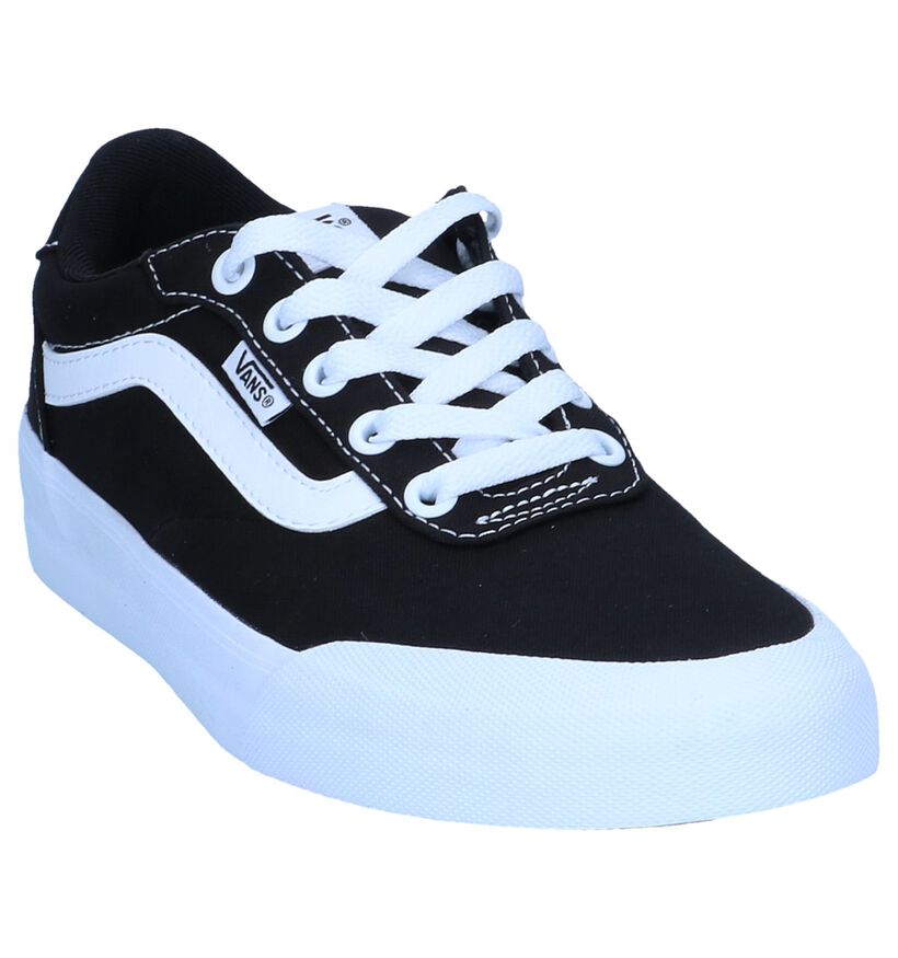 Zwarte Skateschoenen Vans Palomar in stof (246303)