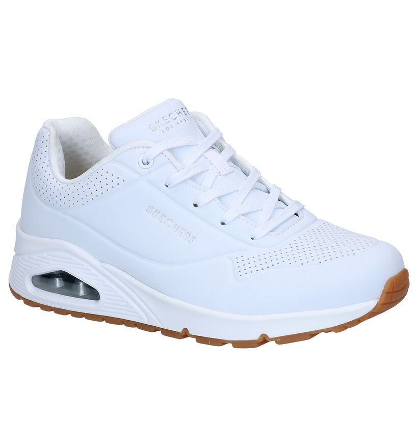 Skechers Uno Stand On Air Zwarte Sneakers voor dames (350488)