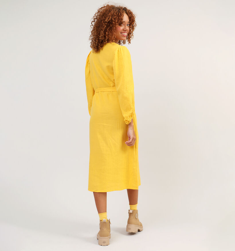 Vila Lania Gele Maxi Jurk voor dames (328939)
