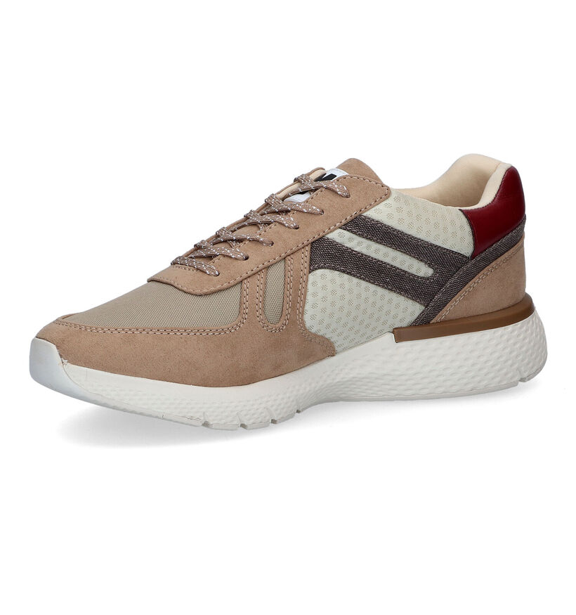 La Strada Beige Sneakers voor heren (306441) - geschikt voor steunzolen