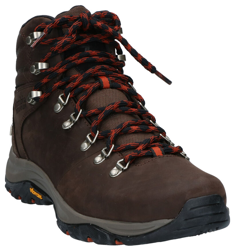 Columbia Titanium Outdry Wandelschoenen Bruin in leer (252843)