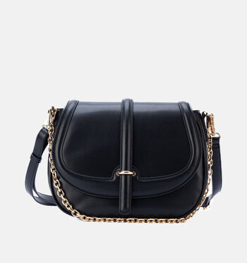 Mac Alyster Crossbody tassen Zwart/Cognac
