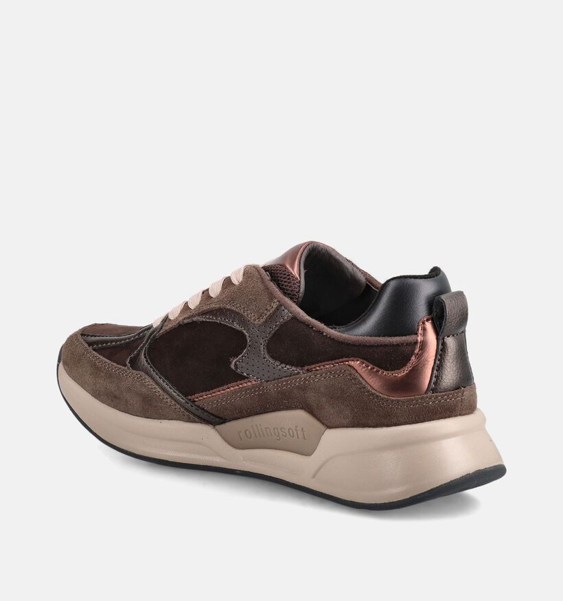 Gabor Comfort Donkerbruine Schoenen voor dames (376937) - geschikt voor steunzolen